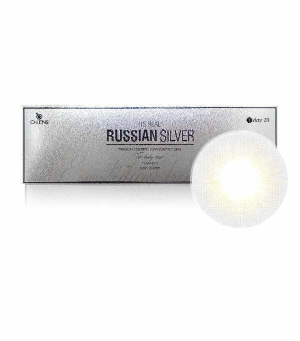 OLens Russian Silver 1 Day Contact Lenses 20 Pack