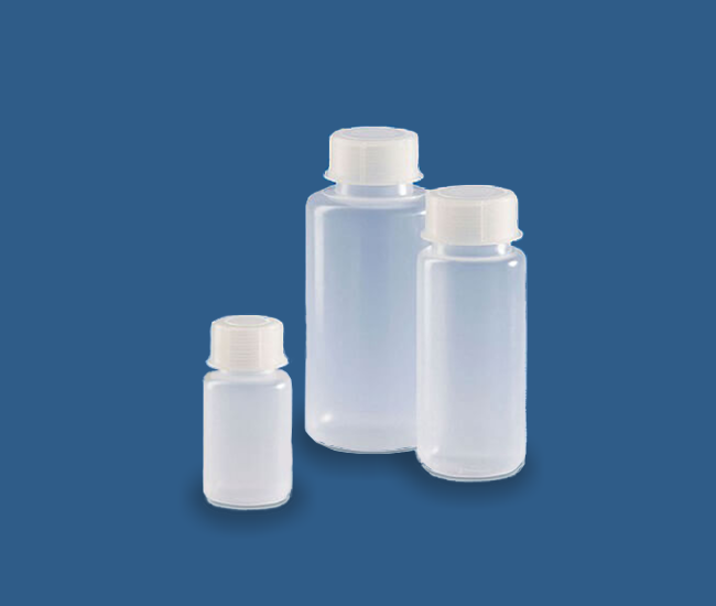 VITLAB Wide-mouth bottles, PE-LD