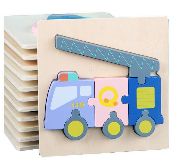 立體卡扣拼圖 QW010