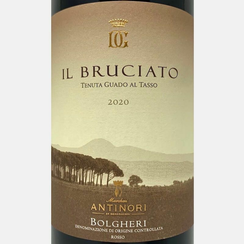Tenuta Guado al Tasso Il Bruciato 2021 (WE92) - 6 Bottle Pack