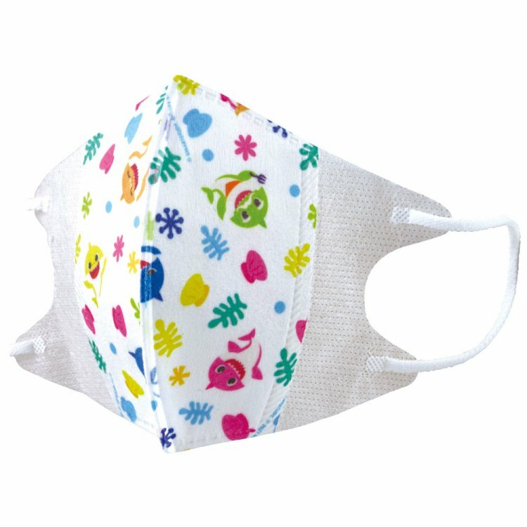 Skater 3D立體兒童口罩 10片裝 4歲+ Baby Shark