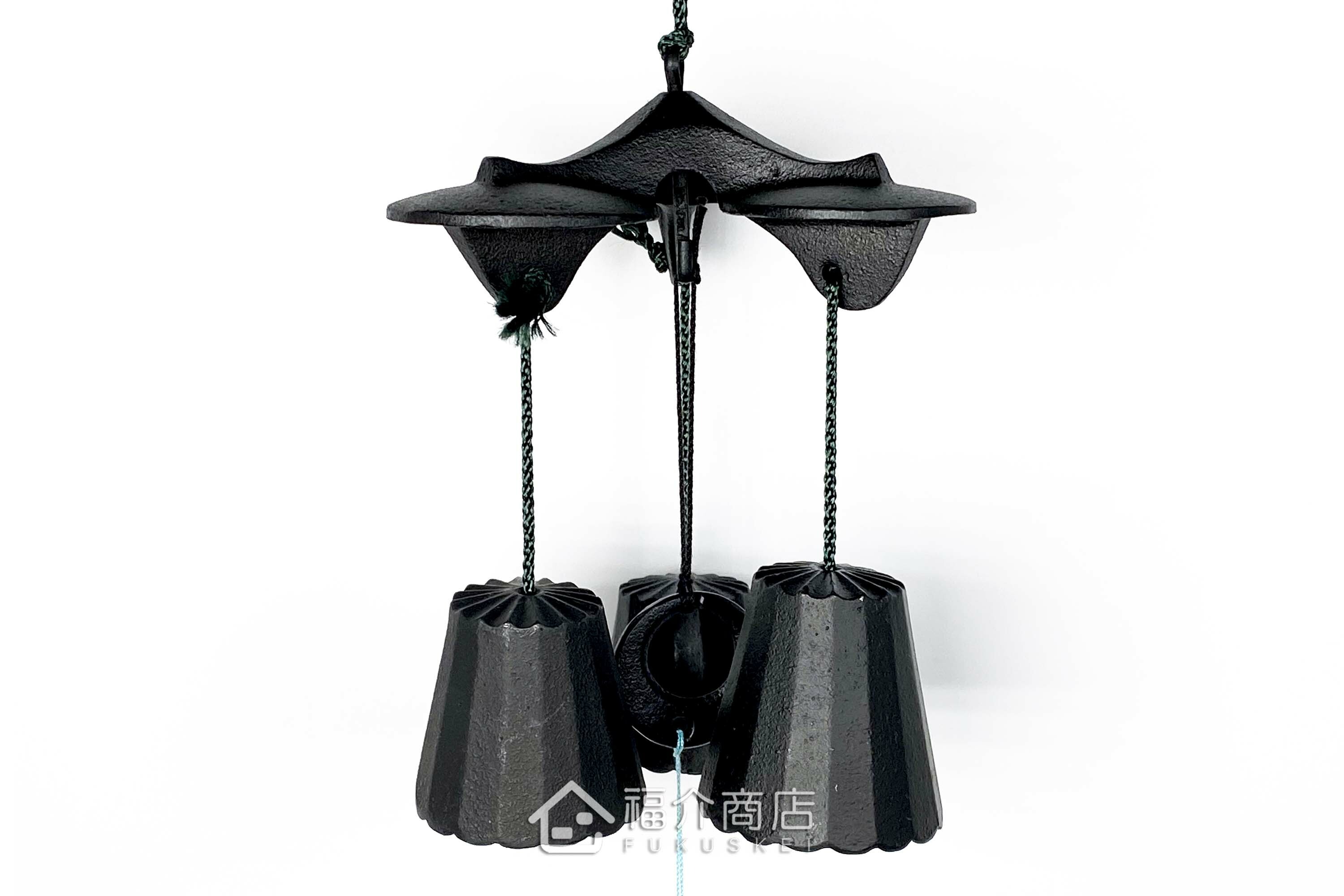 金屬做的黑色鑄鐵風鈴