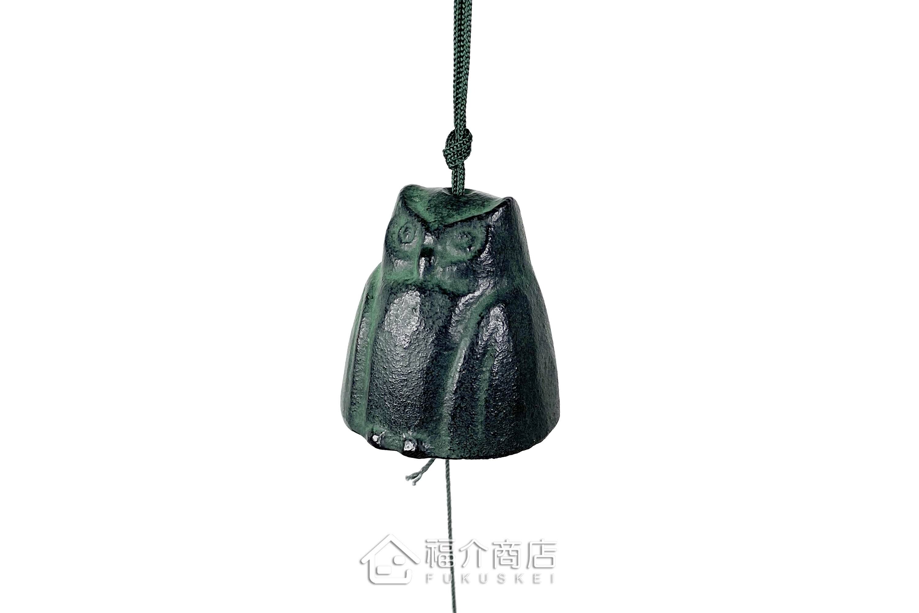 金屬做的貓頭鷹鑄鐵風鈴