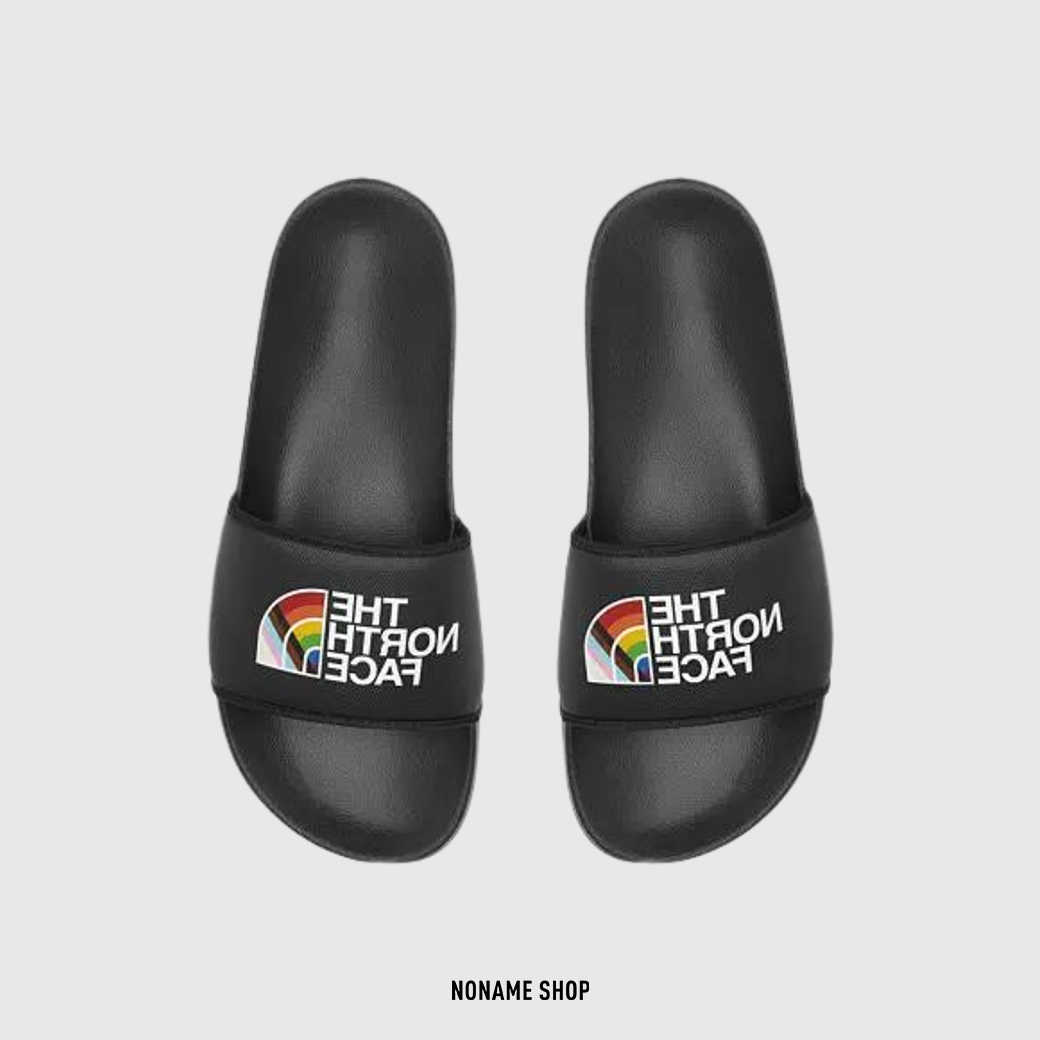 THE NORTH FACE TNF 北臉 基本款 彩虹 LOGO 拖鞋
