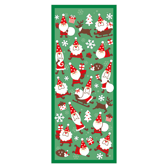 Mind Wave Sticker－Santa Brothers (Japanese Stationery Brand)