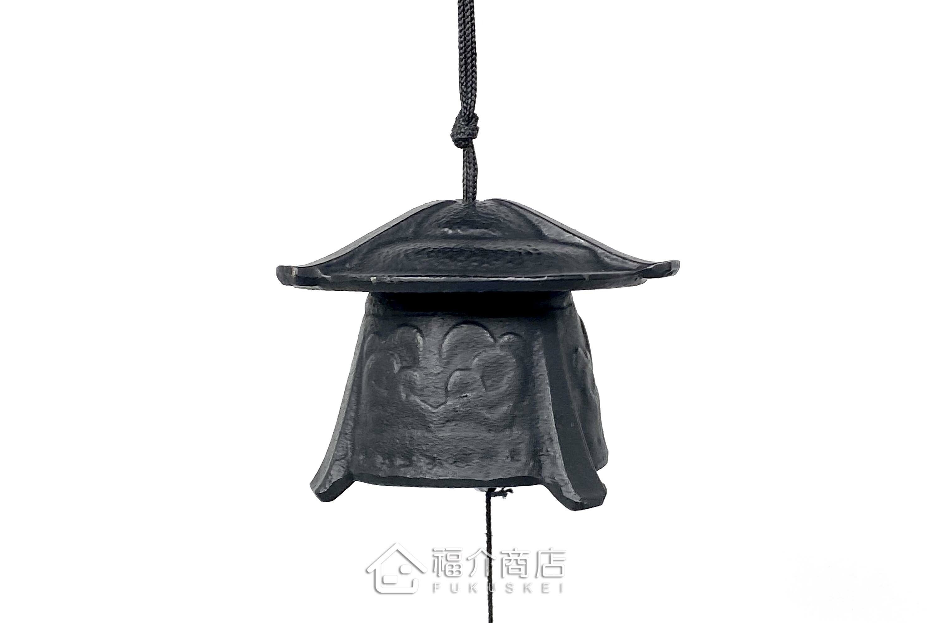 金屬做的日式房屋鑄鐵風鈴