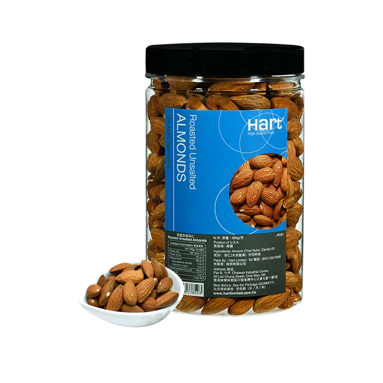 哈特 美國原焗杏仁 380g [食用日期︰1/12/2026]
