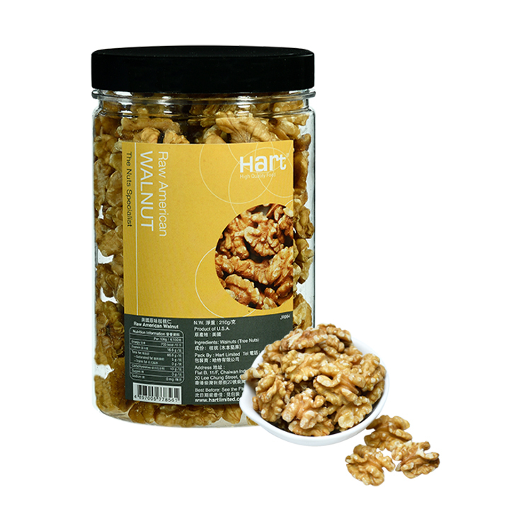 哈特 美國原味核桃仁 210g [食用日期︰1/12/2026]