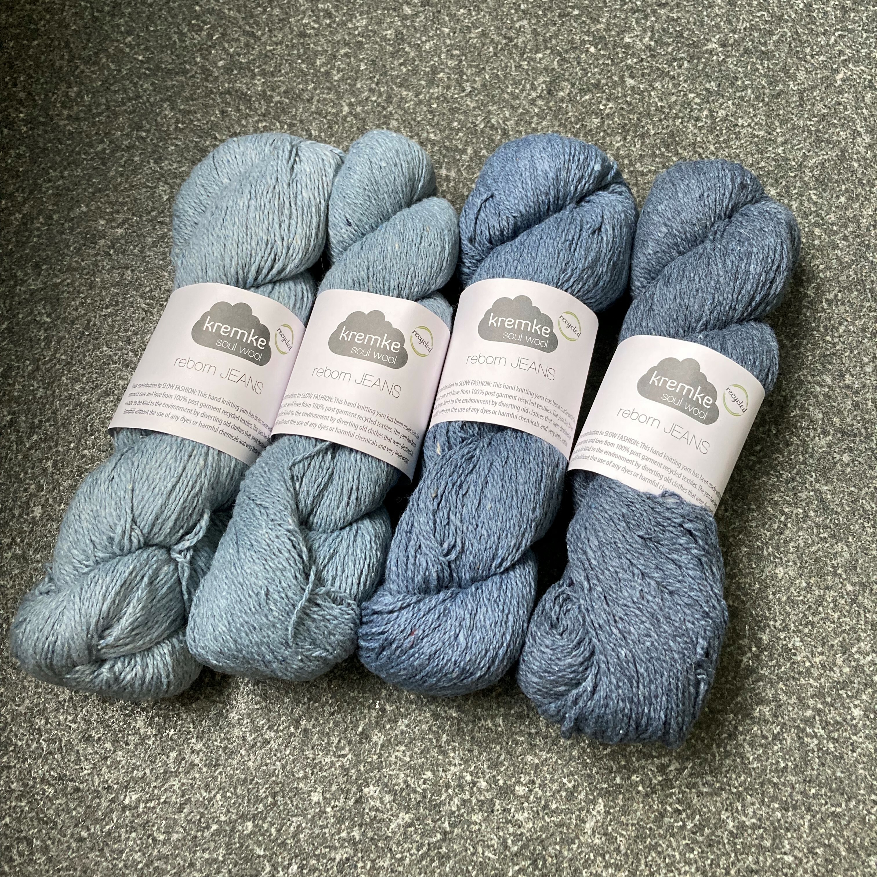 [Kremke Soul Wool] reborn JEANS再造牛仔棉線