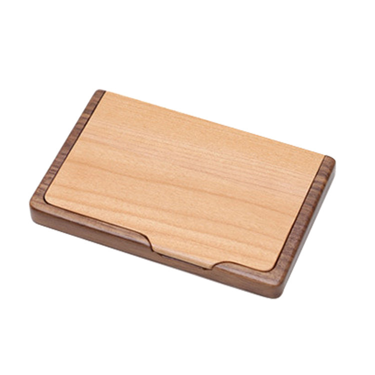 高質感典雅實木名片收納盒