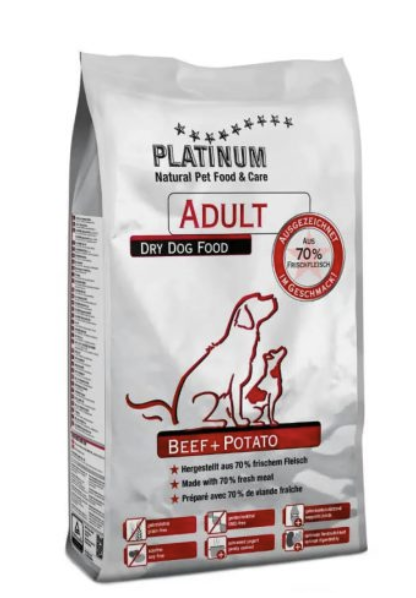 PLATINUM 白金 –鮮肉糧西班牙牛肉配方[成犬] [1.5KG/3KG/6KG/15KG/30KG]