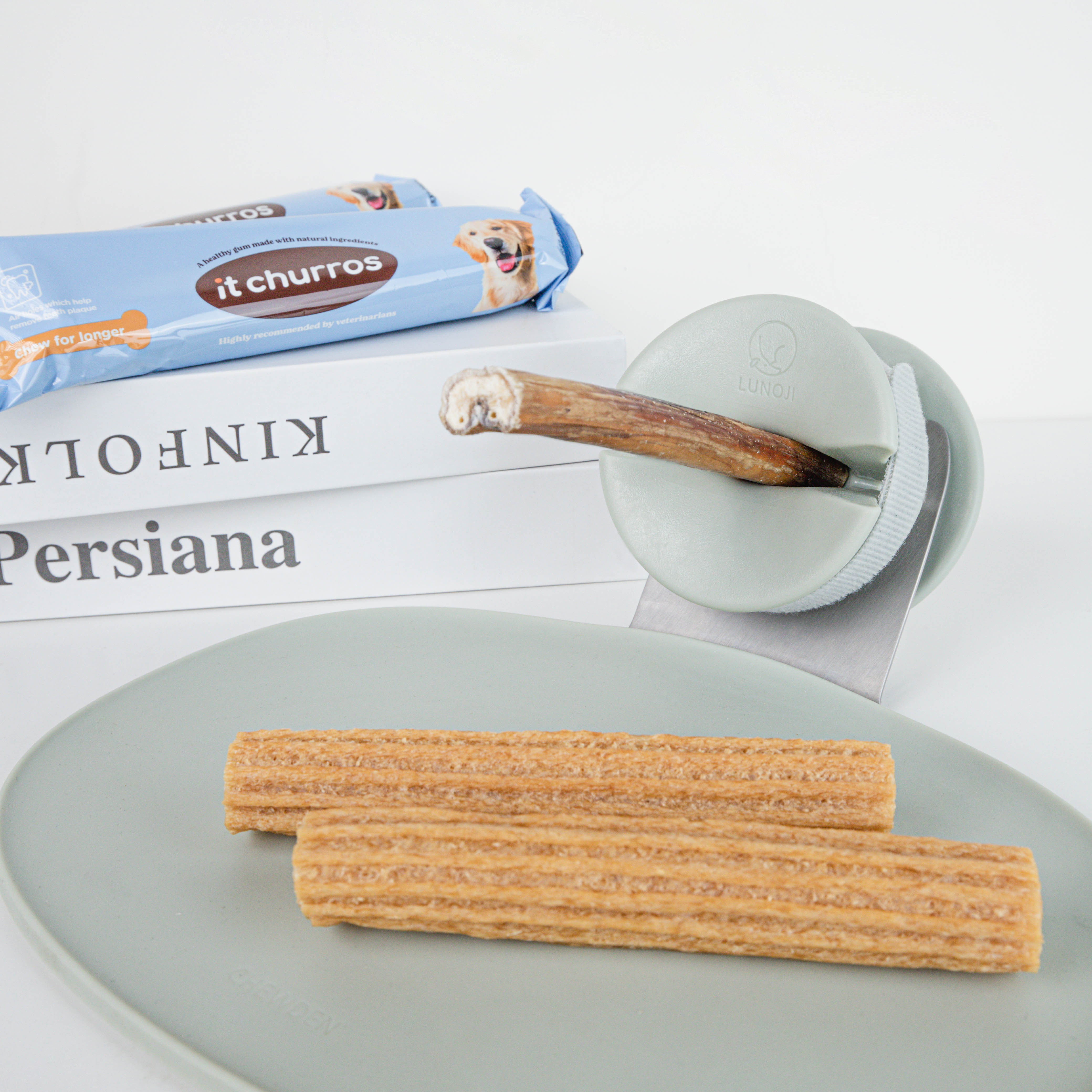 CHEWDEN 互動式慢食咀嚼座｜三套件組合 - LUNOJI