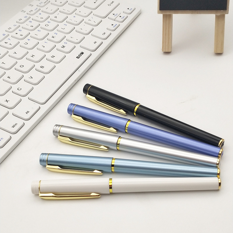 高質感金属水性簽字筆印制LOGO