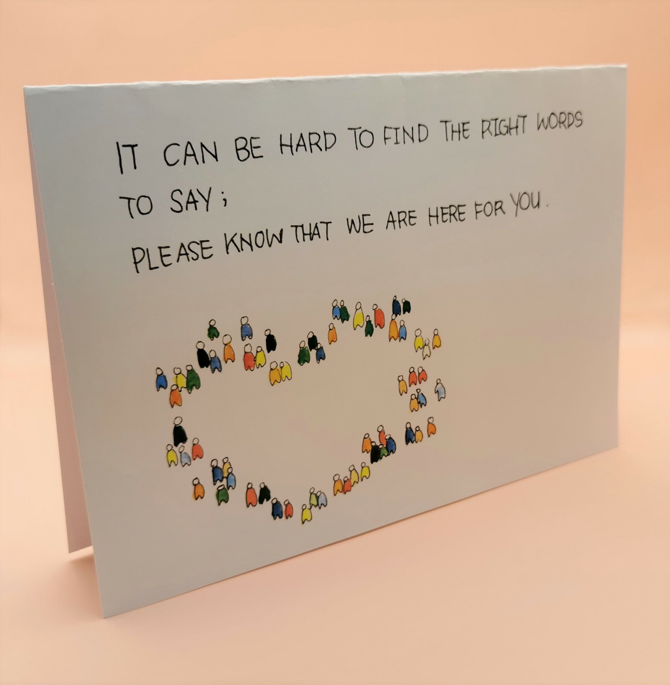 慰問卡 / 萬用卡  (We are here for you)