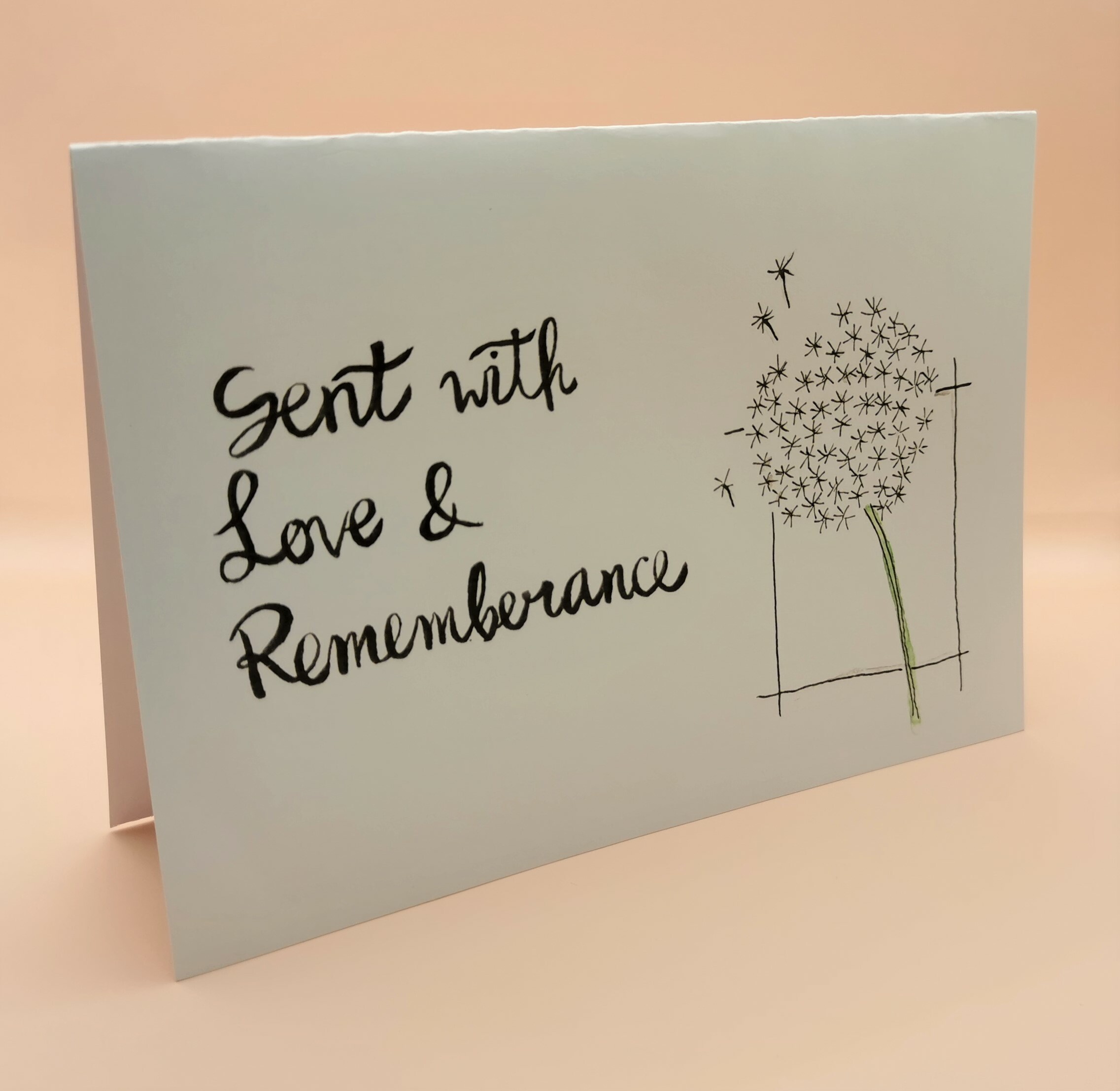 慰問卡 / 萬用卡  (Sent With Love &  Rememberance)