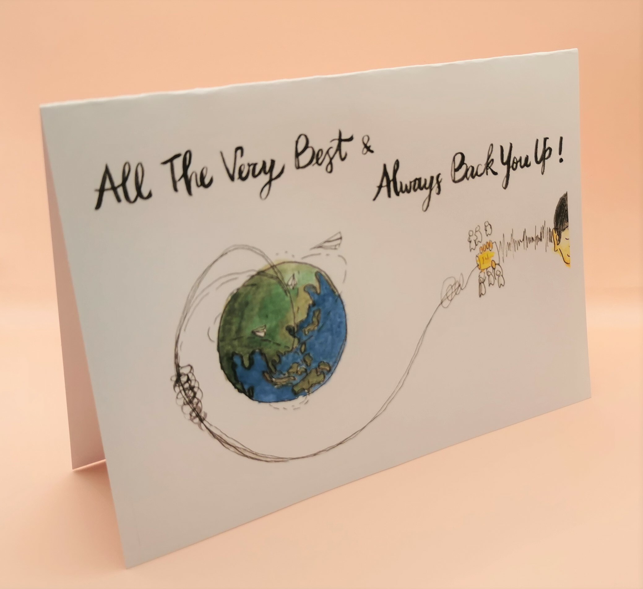 離別卡 / 祝福卡  (Always back you up)