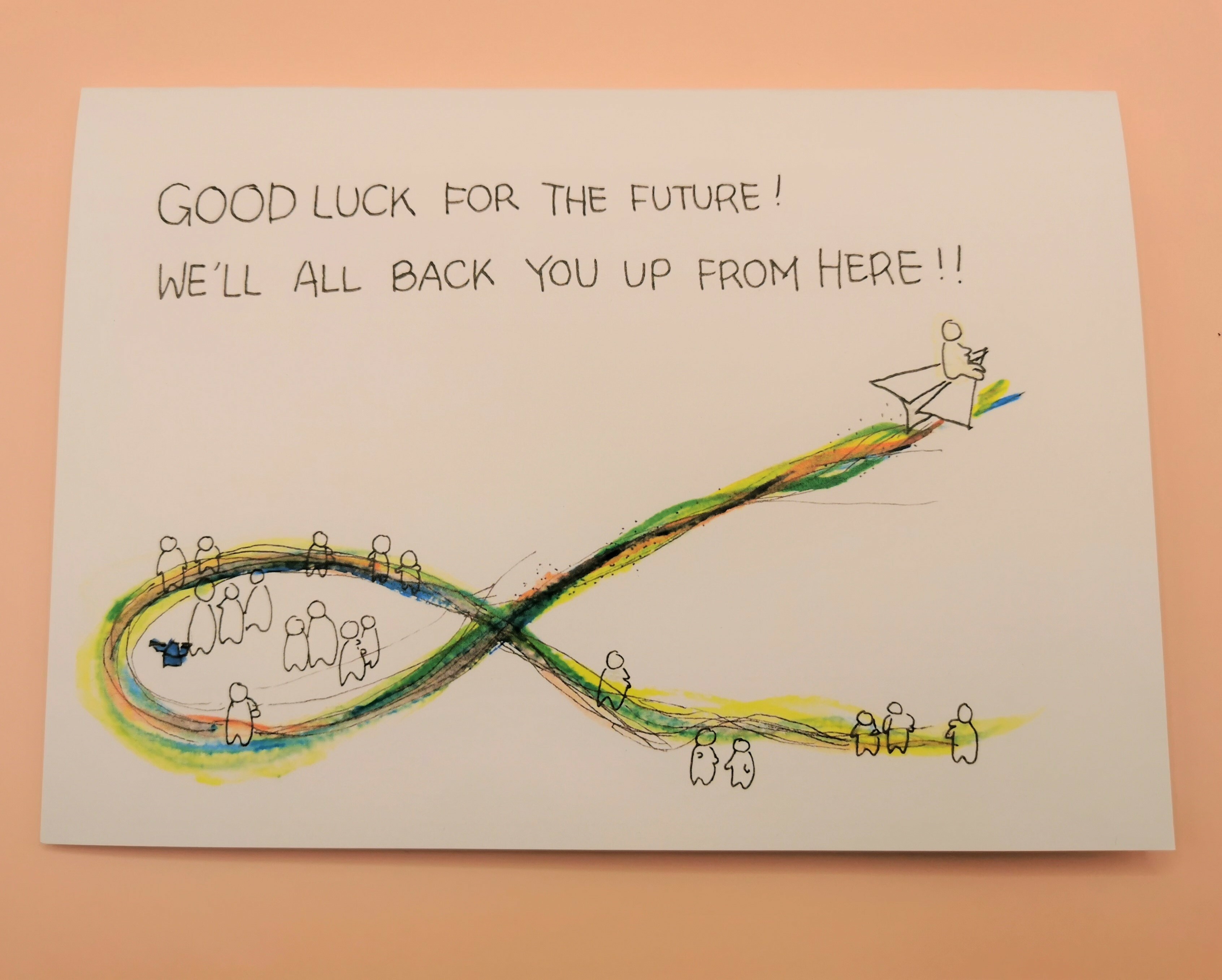 離別卡 / 祝福卡  (Good Luck For The Future)