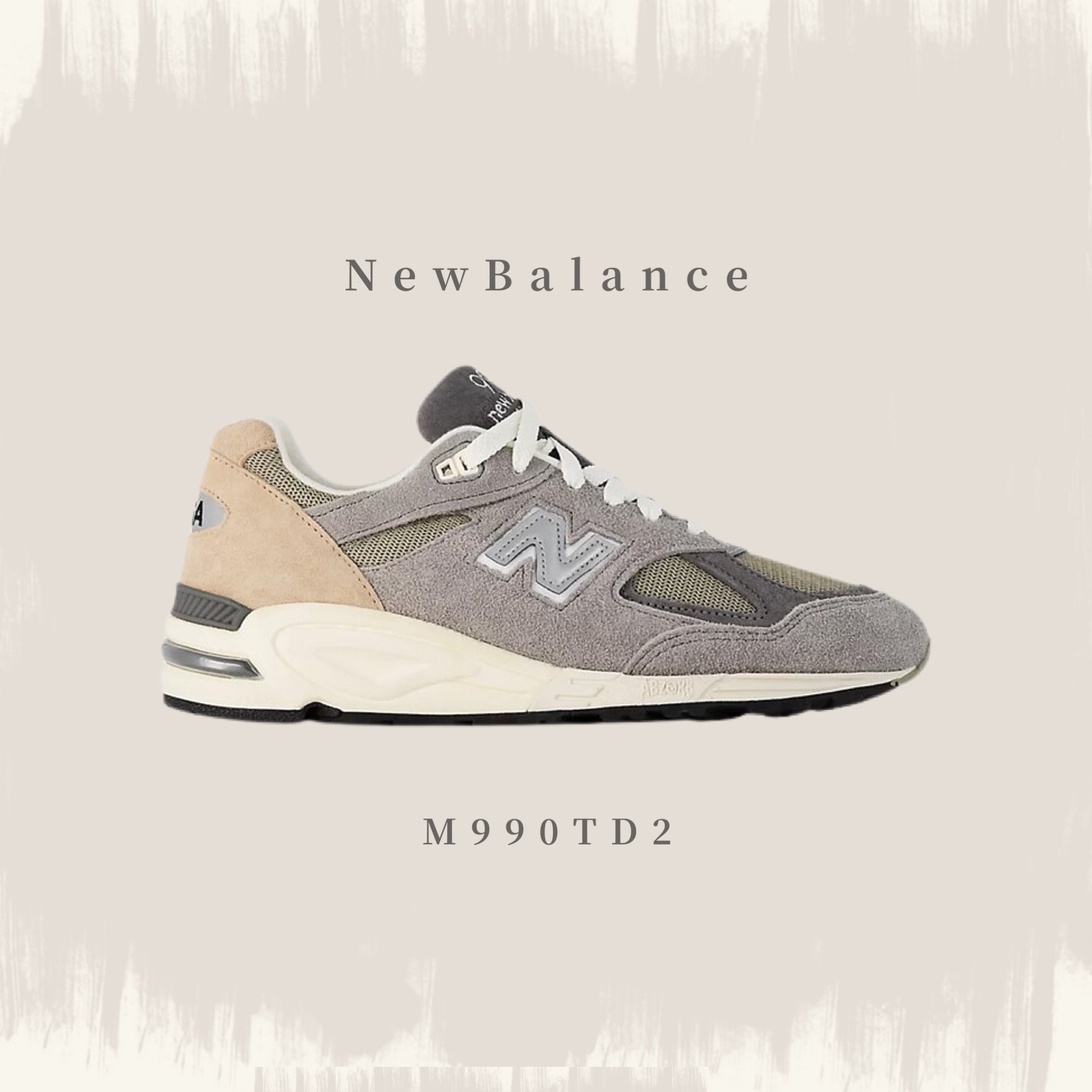 NEW BALANCE 990 v1 Made in USA 男鞋全新正品M990TD1