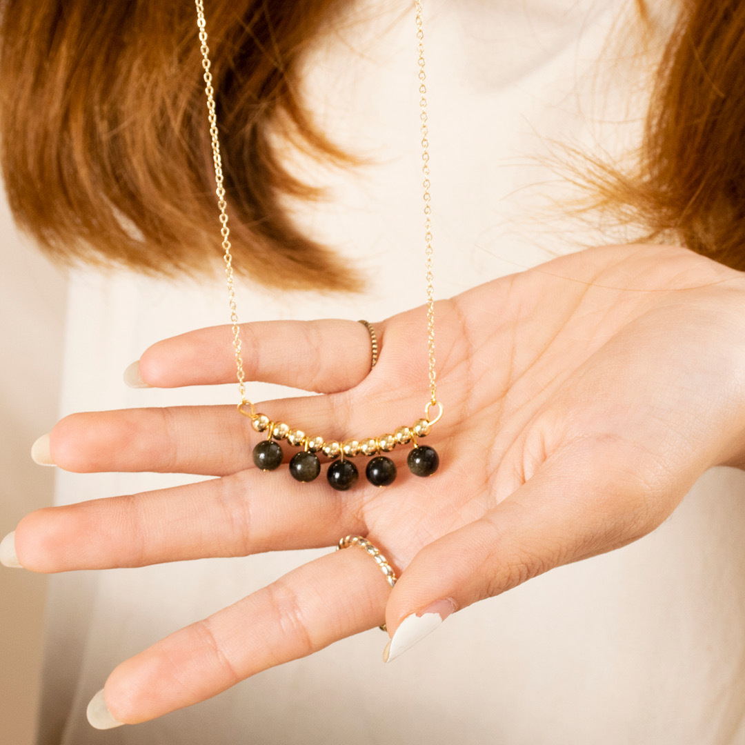 水晶項鍊【半弧定律】七種水晶可選