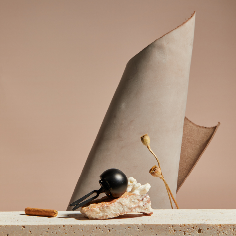 英國 L'Original 精品車用香氛套裝｜曜石黑｜皮革與檀香木