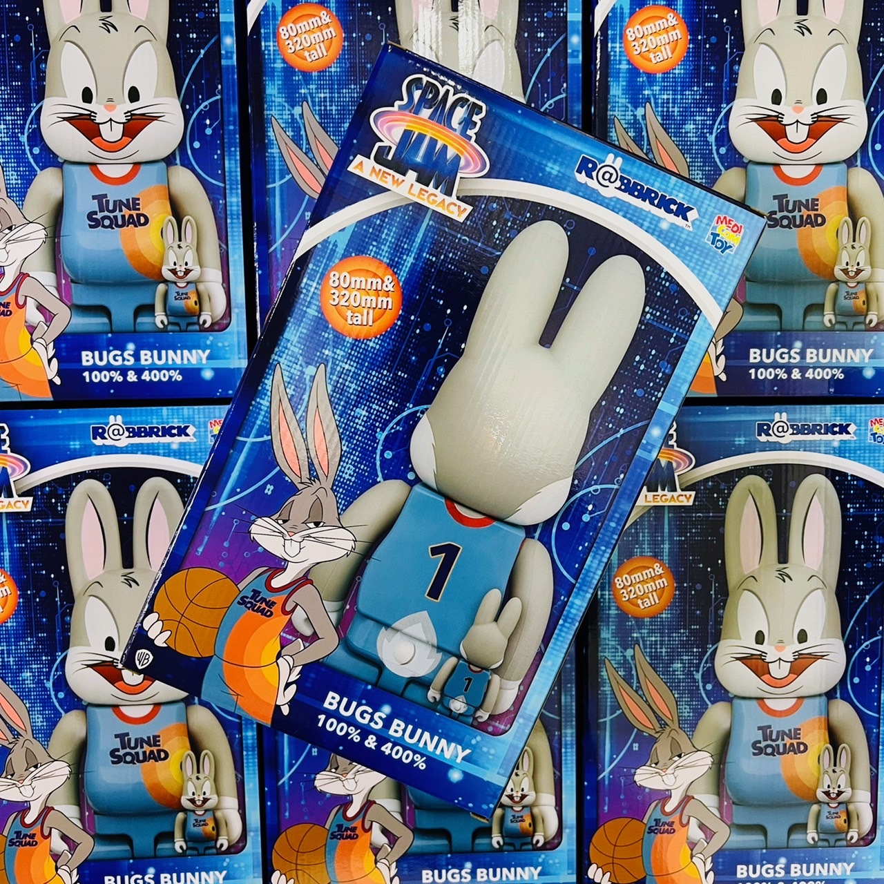 BE@RBRICK Bugs Bunny 100% & 400% 怪物奇兵邦尼兔兔寶寶現貨