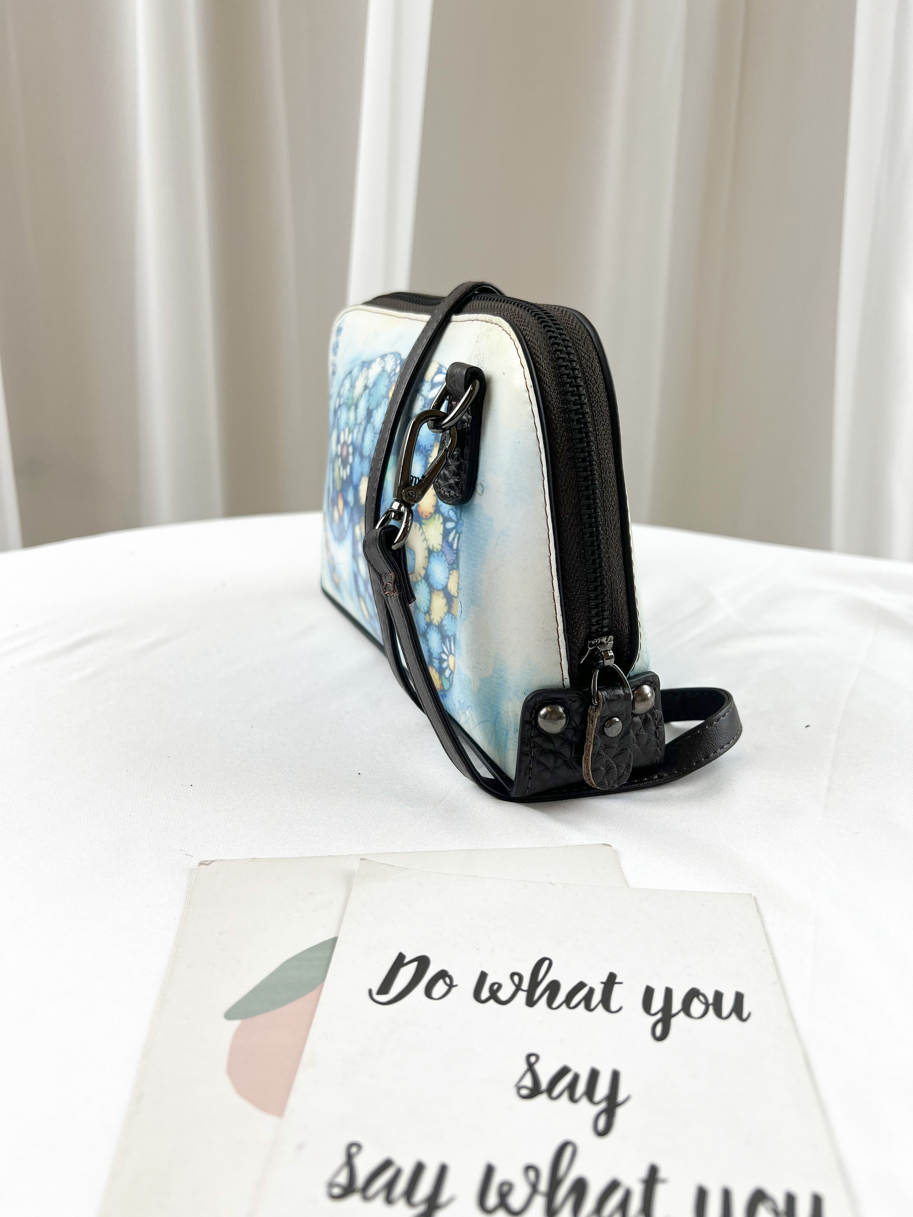 大象真皮防潑水手拿包 / 側背包  #SM-606