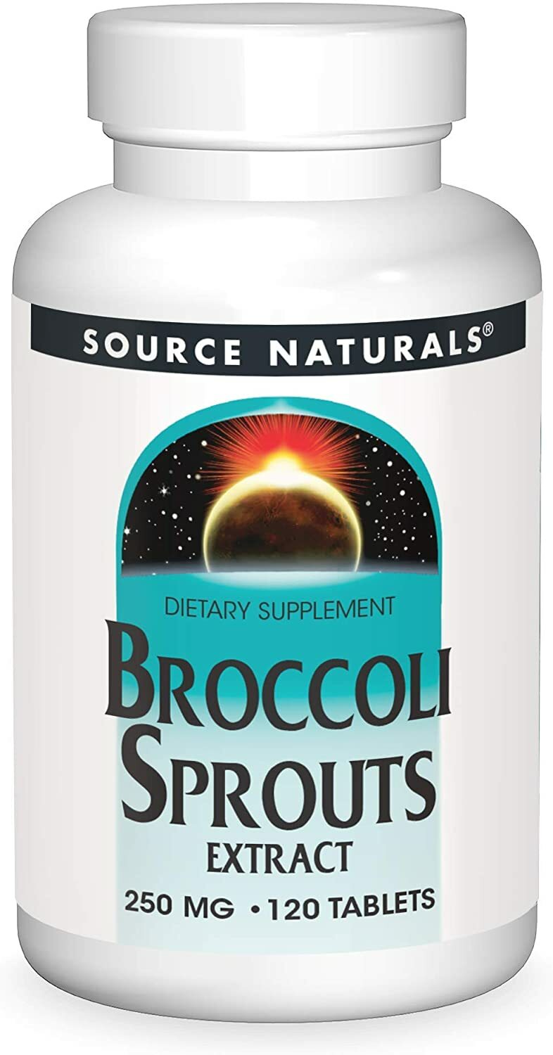 [預購] 西蘭花嫩芽提取物 250毫克 120片 蘿蔔硫素 Source Naturals Broccoli