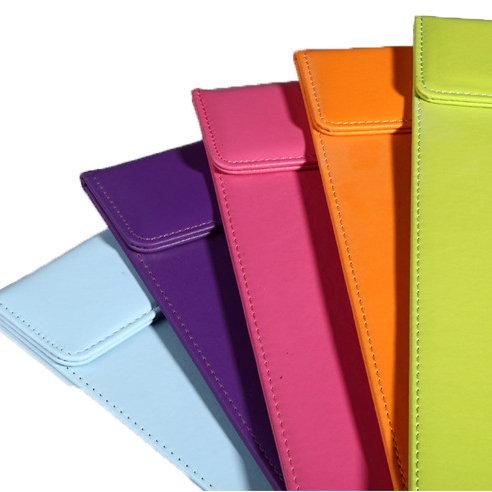 A4磁扣式皮革文件夾