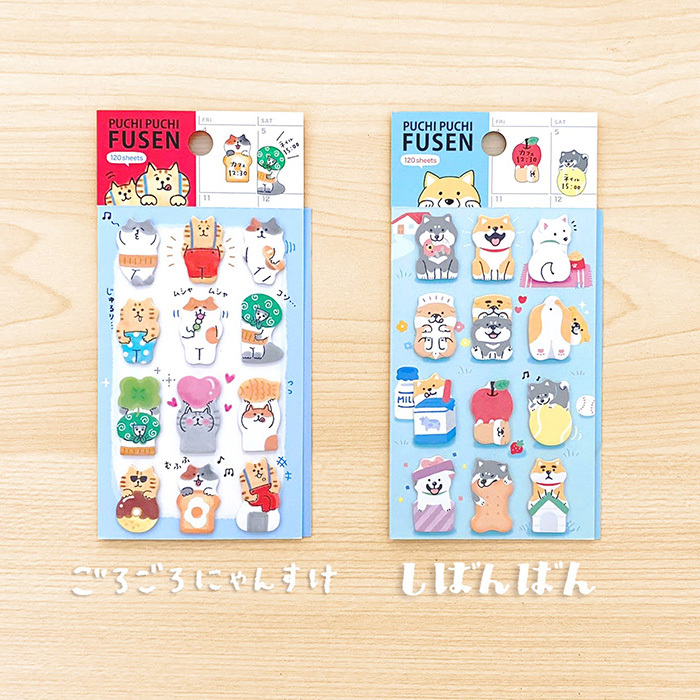 Mind Wave Mini Sticky Note－Puchi Puchi Series (Japanese Stationery Brand)