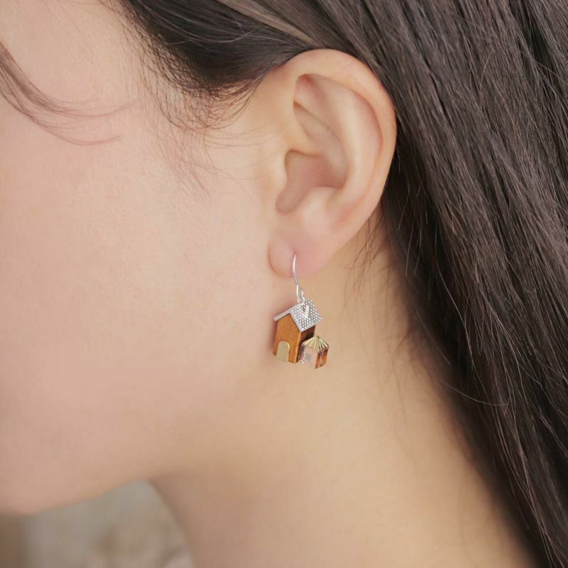 Ayatorie 小鳥之家耳環