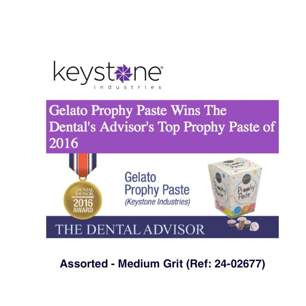 keystone Gelato Prophy Paste Assorted Medium Grit (2