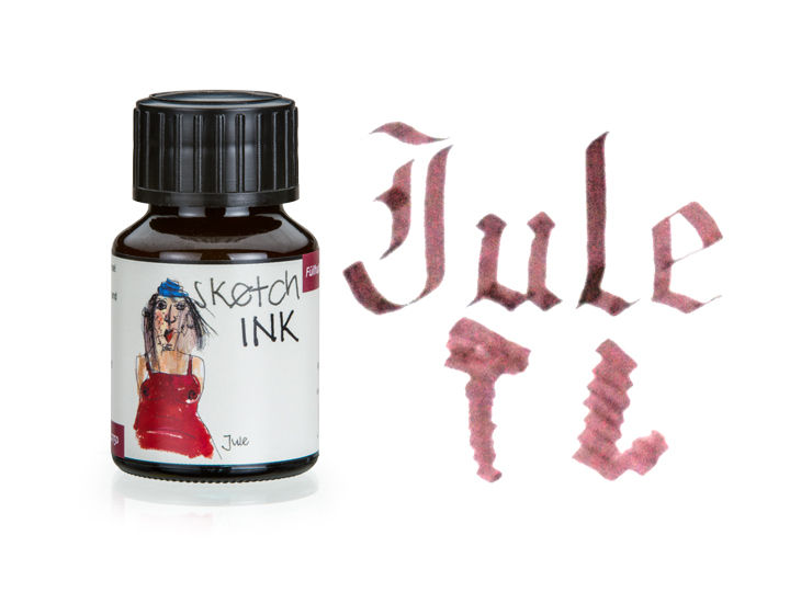 暗紅(Jule) 速寫墨水 50ml｜德國Rohrer & Klingner