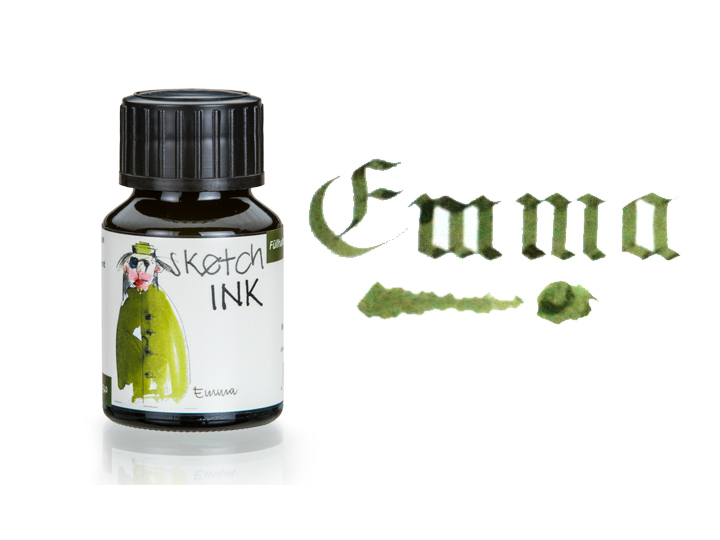 森綠(Emma) 速寫墨水 50ml｜德國Rohrer & Klingner