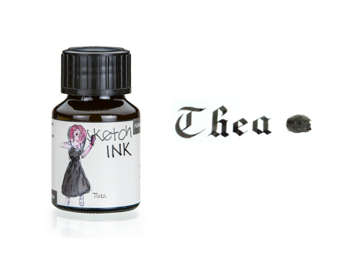 淡灰(Thea)速寫墨水 50ml｜德國Rohrer & Klingner