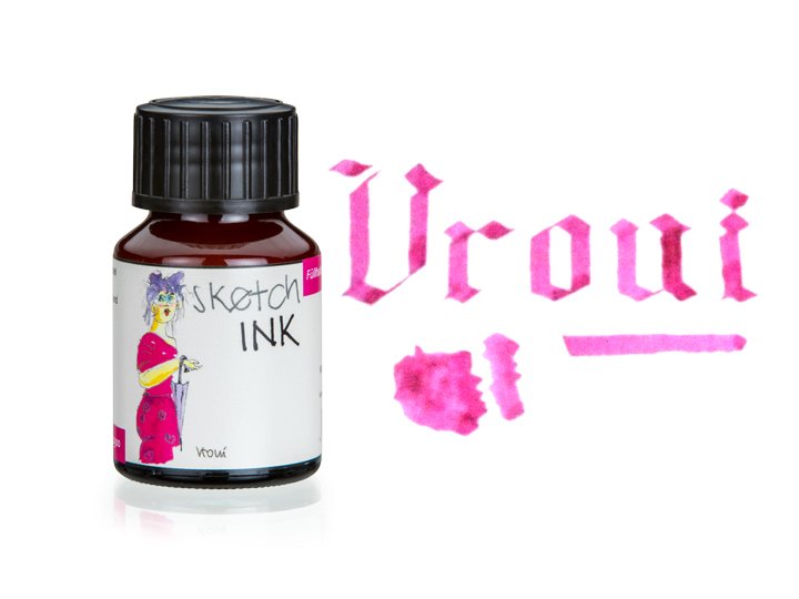 靛紫(Vroni) 速寫墨水 50ml｜德國Rohrer & Klingner