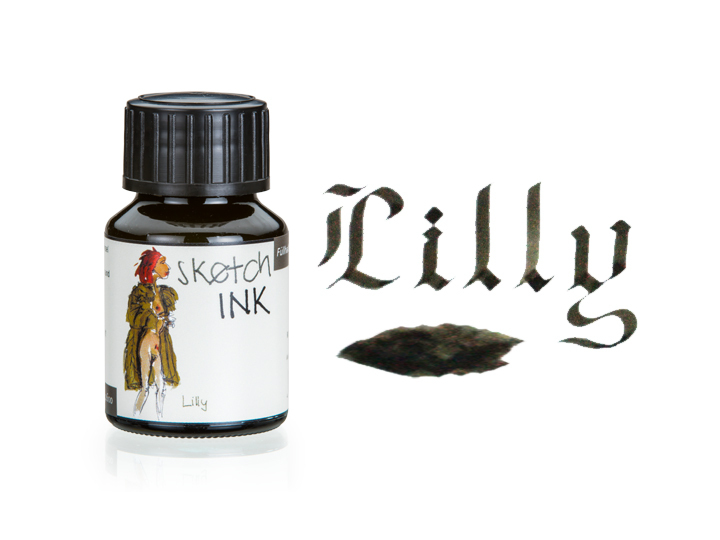 鞍褐(Lilly)  速寫墨水 50ml｜德國Rohrer & Klingner