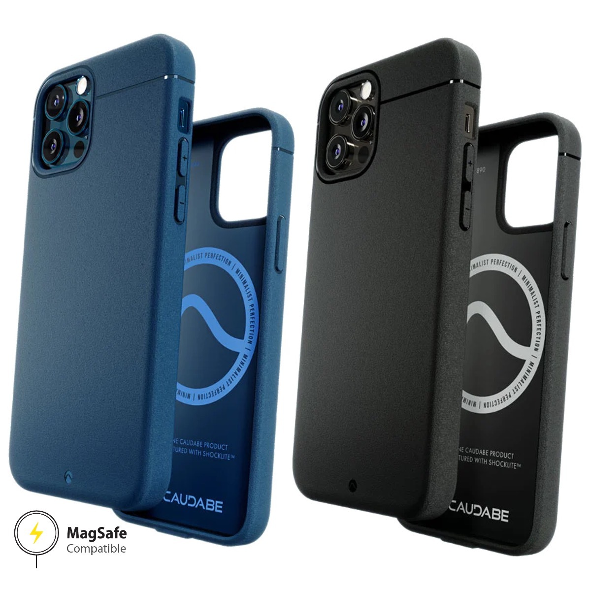 Caudabe Sheath MagSafe 磨砂防撞手機殼 -iPhone 12/12 Pro (兩/三鏡頭)