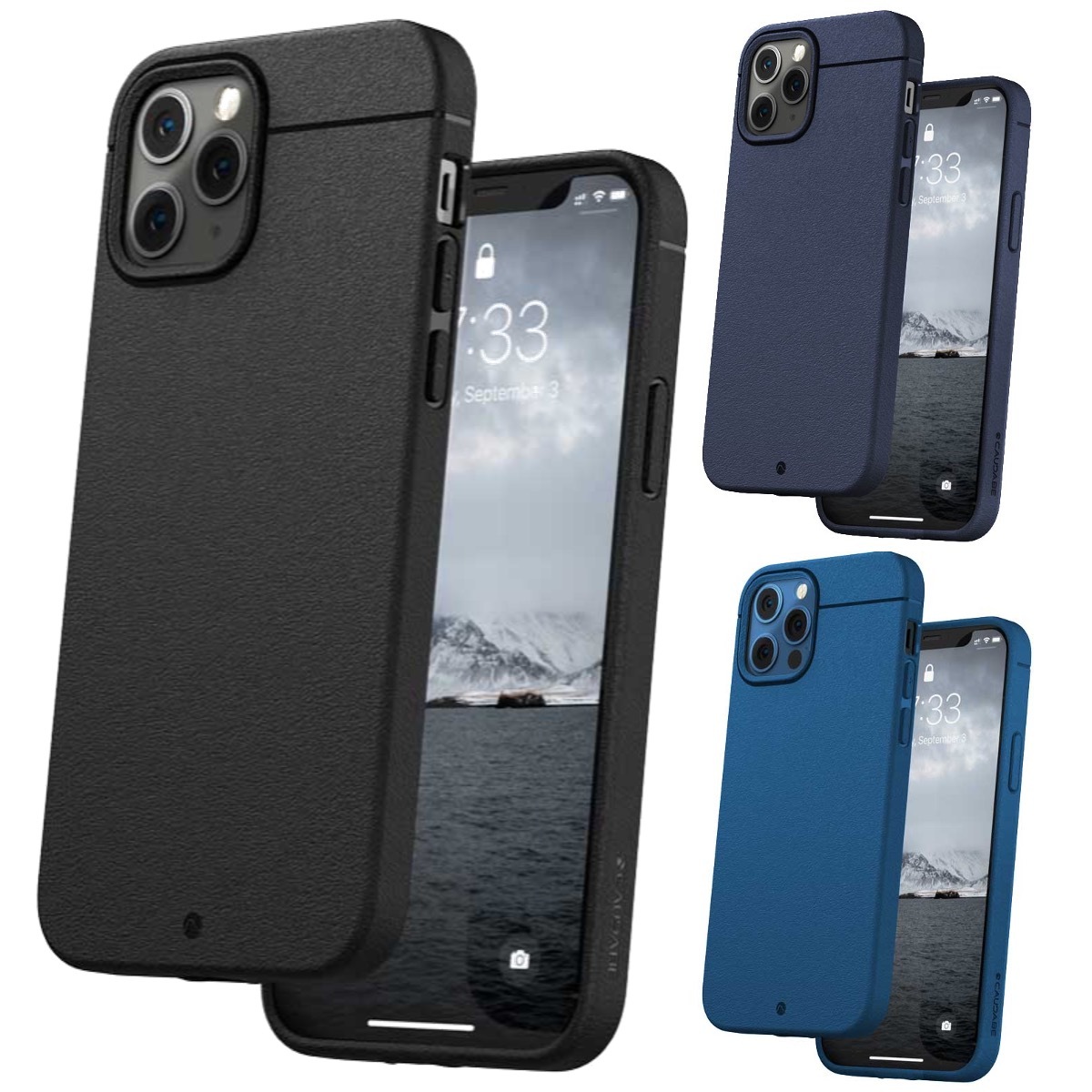 Caudabe Sheath Case 磨砂防撞手機殼 -iPhone 12 Pro Max