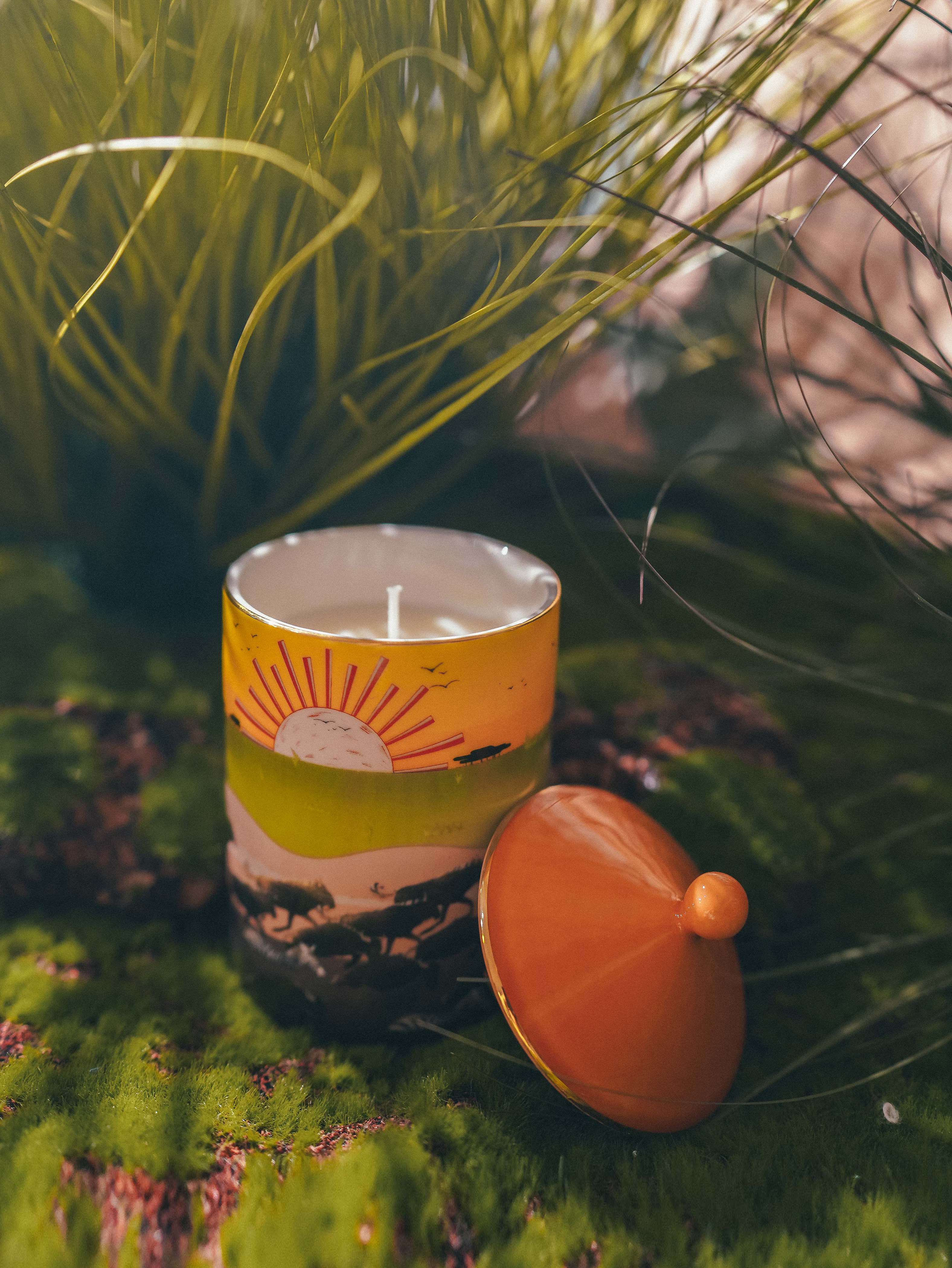 【Just Africa】一個女仔去非洲2系列蠟燭- 香根草味