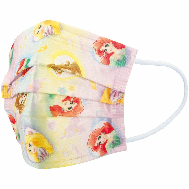 Skater 兒童平面口罩袋裝10片 4歲以上 Princess