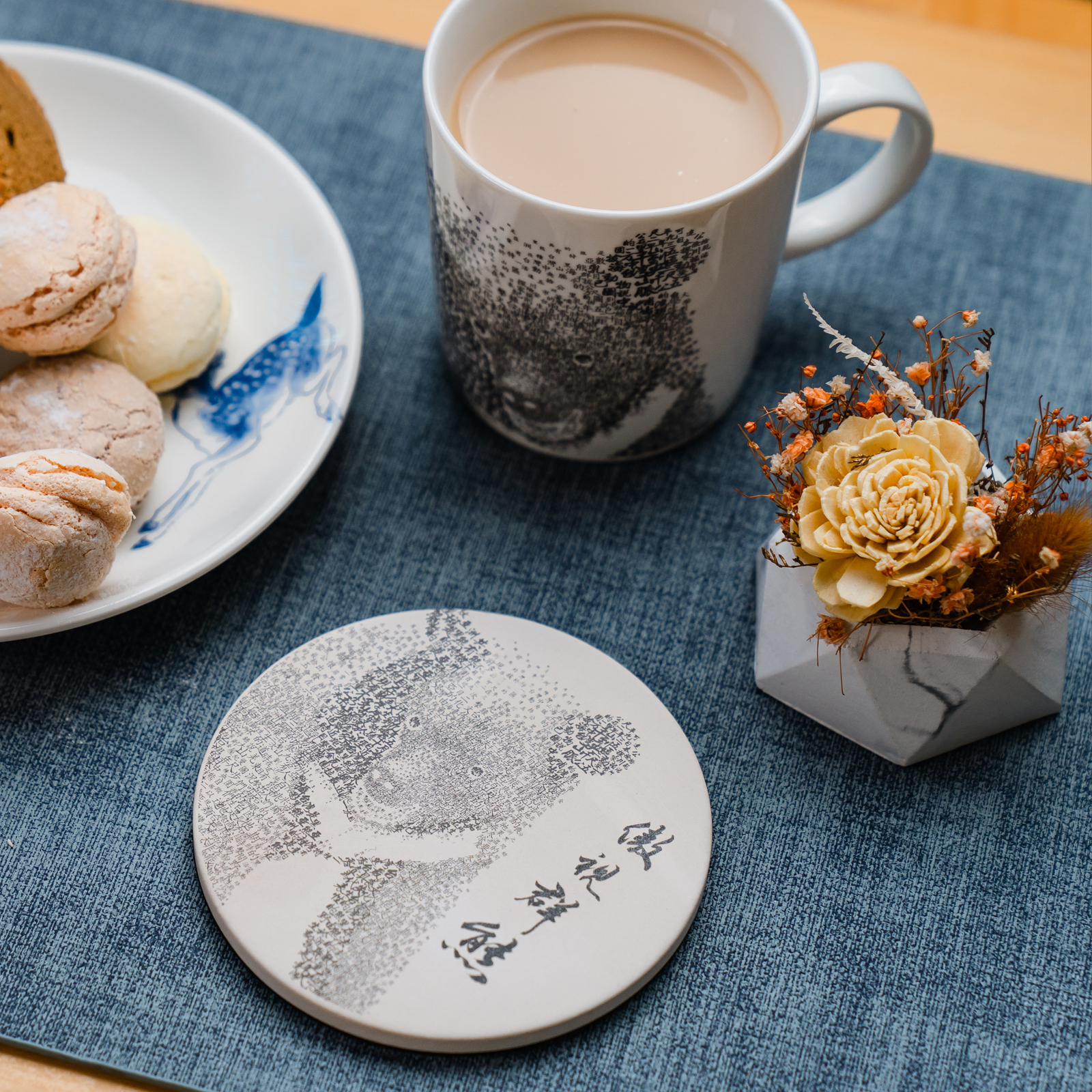 W03-陶瓷吸水杯墊_傲視群雄