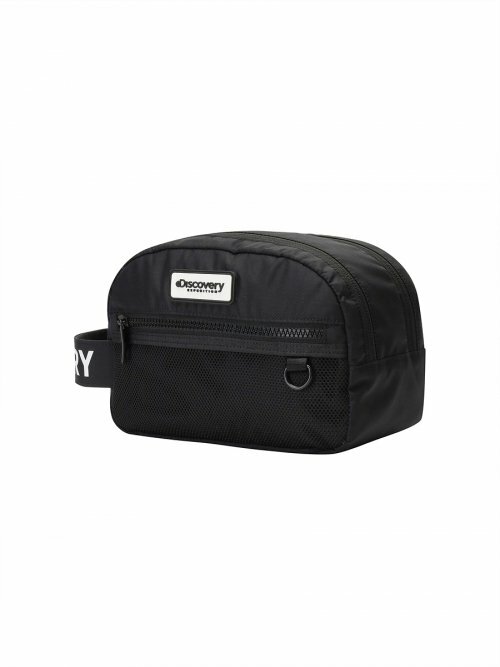 Discovery pouch 網眼 方形收納包 腰包 黑 DXPO0102N-BKS