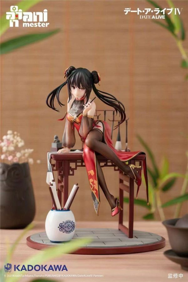 角川 : 1/7 約會大作戰4 時崎狂三 - 書畫美人Ver.