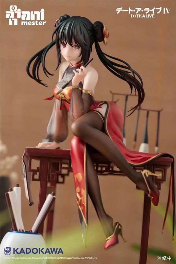 角川 : 1/7 約會大作戰4 時崎狂三 - 書畫美人Ver.