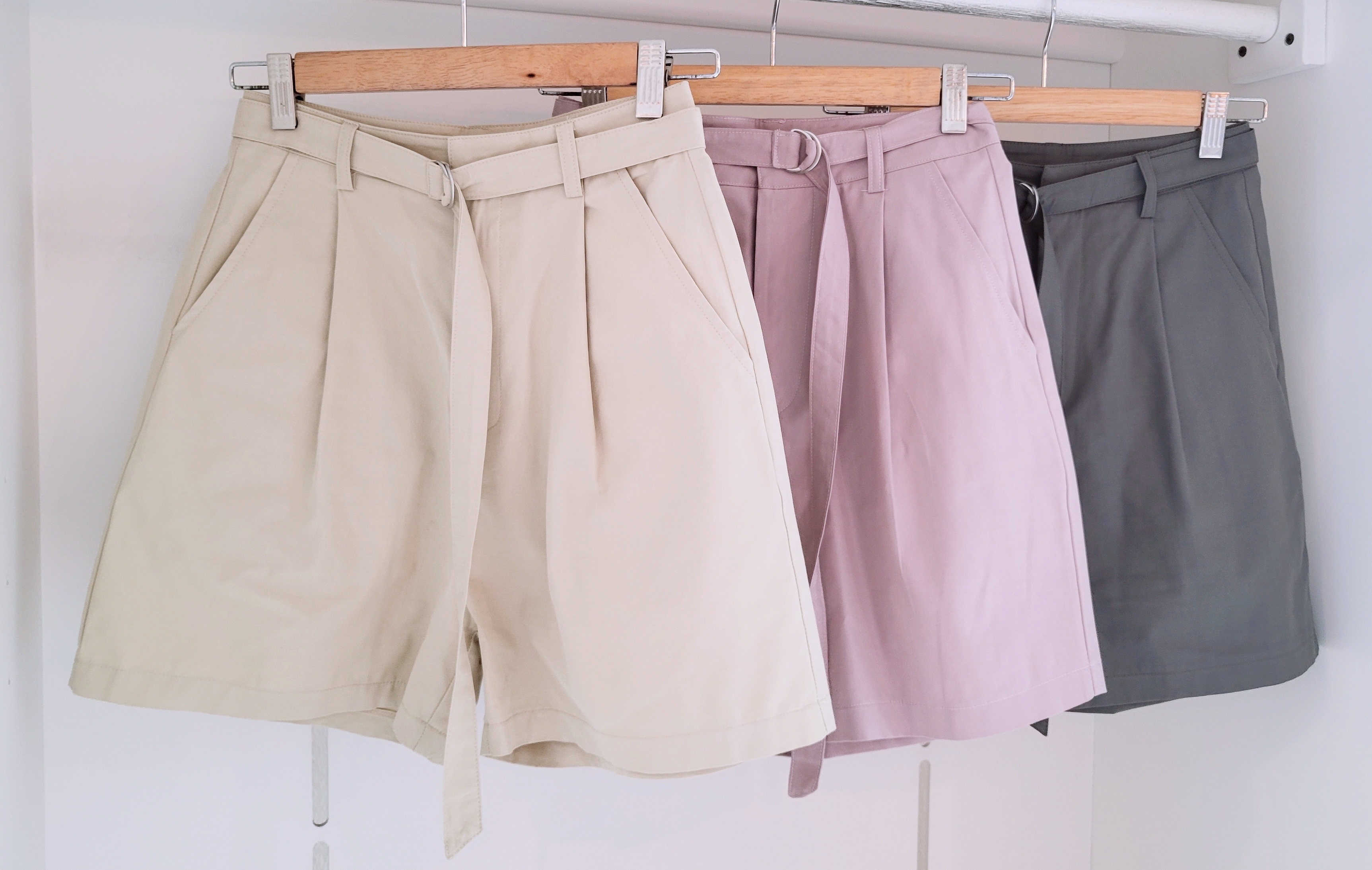 HIGH WAIST STRING SHORTS