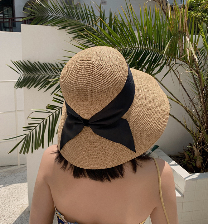 大帽筵復古草帽(黑/棕/橘)