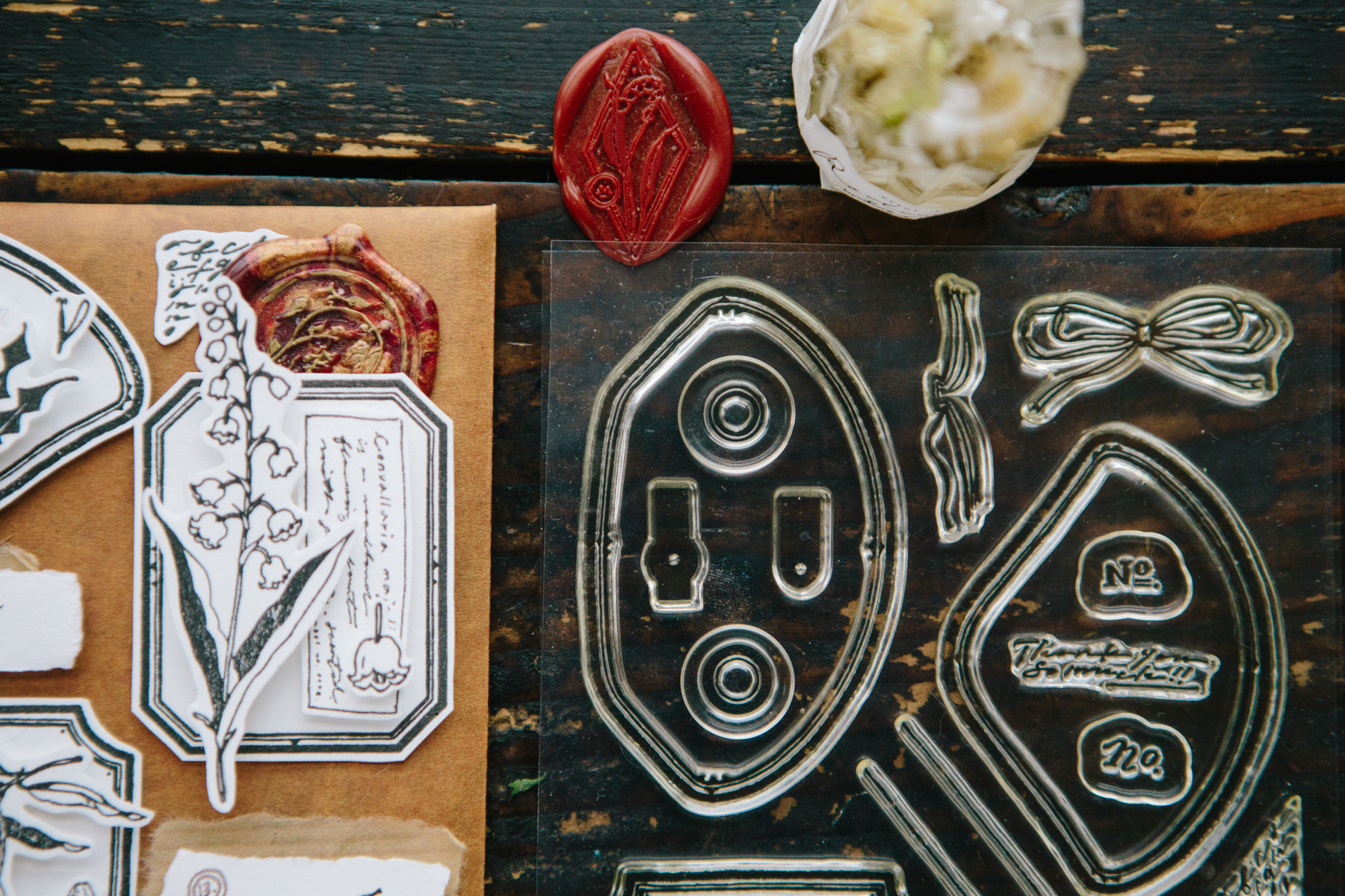 OURS - de Cadre Clear Stamp Sheet