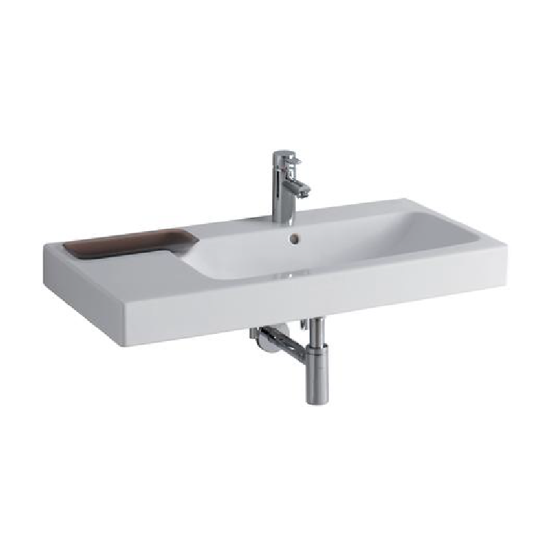 GEBERIT iCon 90*48cm面盆-右槽 | 德國原裝進口 | 附原廠皂碟 |