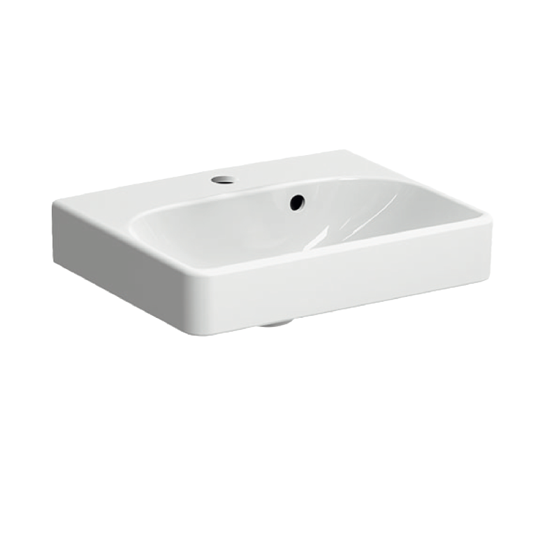 GEBERIT Smyle 45*36cm面盆 | 德國原裝進口 | 德國抗污認證 | 可壁掛