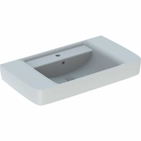 GEBERIT Plan 85x48cm面盆 | 德國原裝進口 | 釉面耐髒抗刮